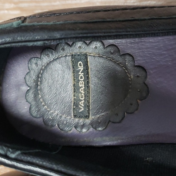 (EU40) Vagabond Kitten Heels Bow Accent Schoolgirl Retro - Picture 3 of 12